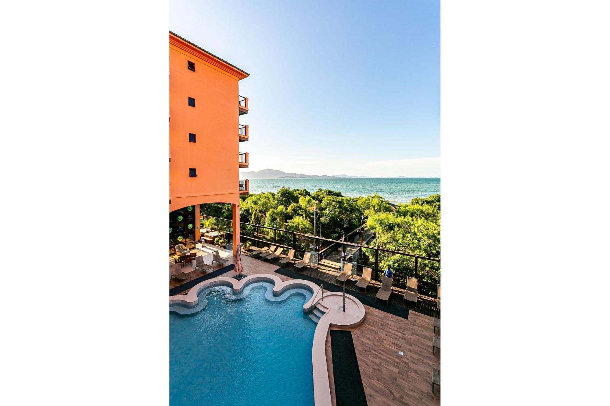 Resort pé na areia - Studios direto com proprietário JBVJR Florianópolis Exterior foto