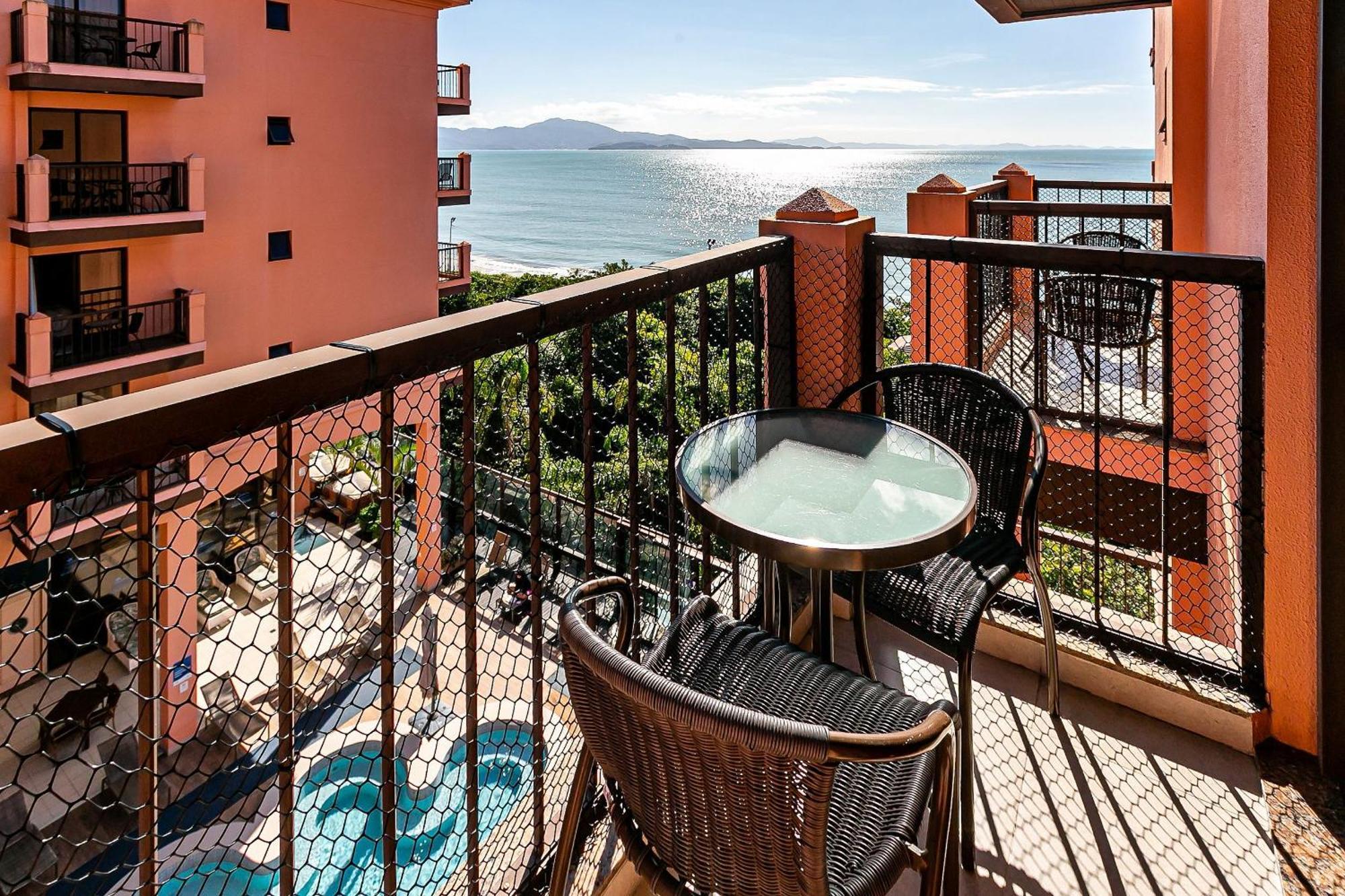 Resort pé na areia - Studios direto com proprietário JBVJR Florianópolis Exterior foto